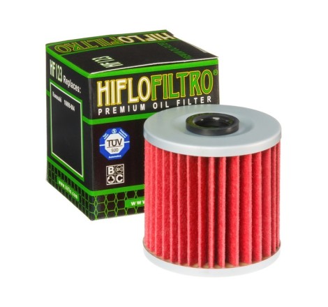 Filtru ulei Hiflofiltro HF123 pentru motocicletă / ATV