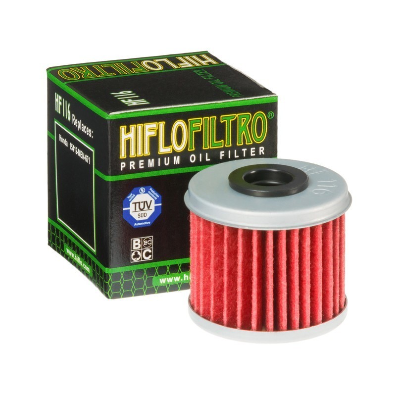 Filtru ulei Hiflofiltro HF117 pentru motocicletă / ATV